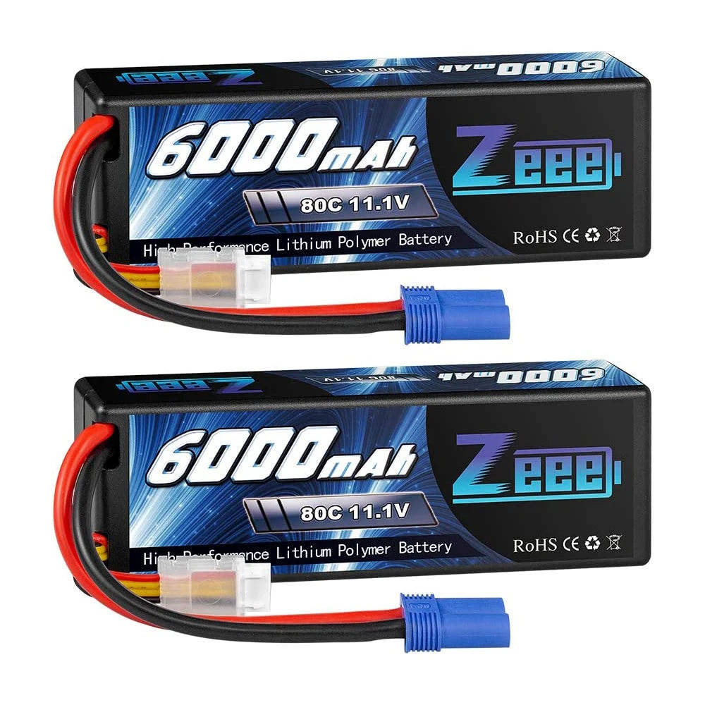 1/2Units Zeee 3S Lipo Battery, [0DOE 6dpDaat EEB] 80C 11.1V Li