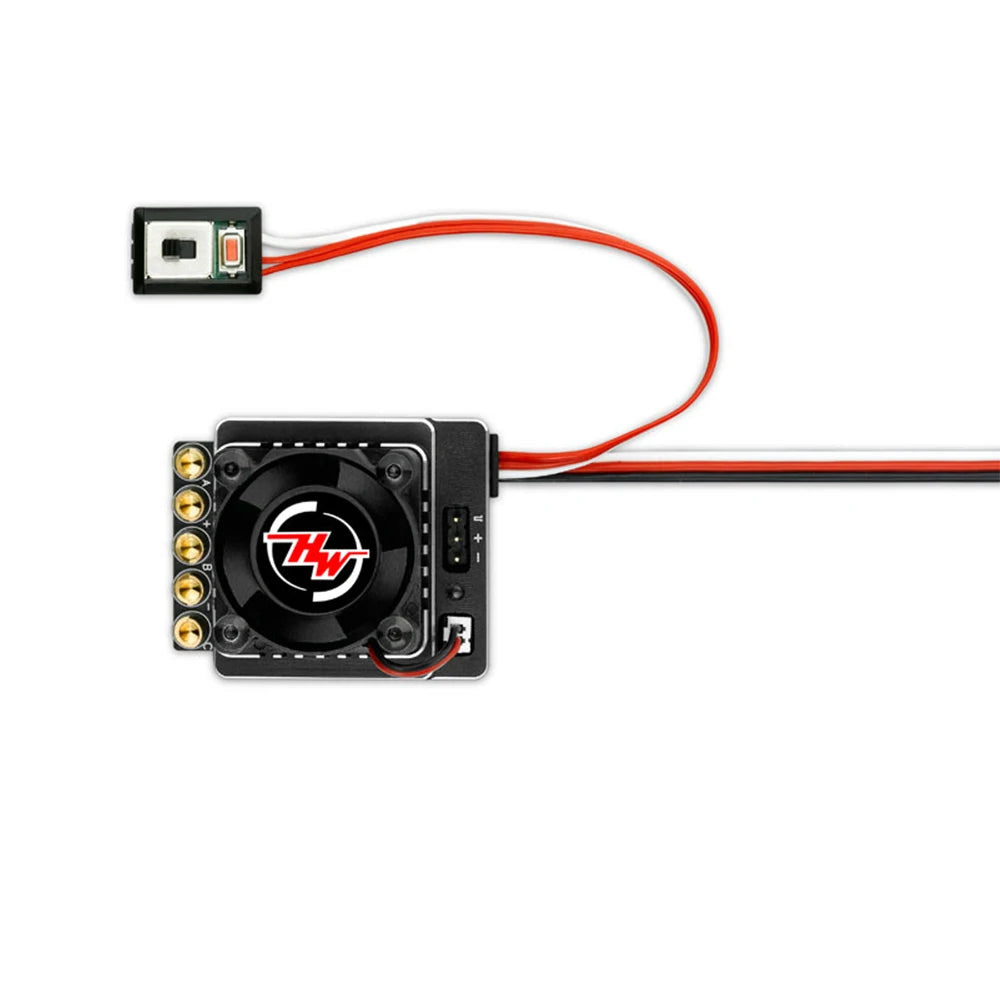 HOBBYWING XERUN XR10 JUSTOCK G3 60A ESC, can be set directly by the program box or OTA programmer, which is simple and convenient