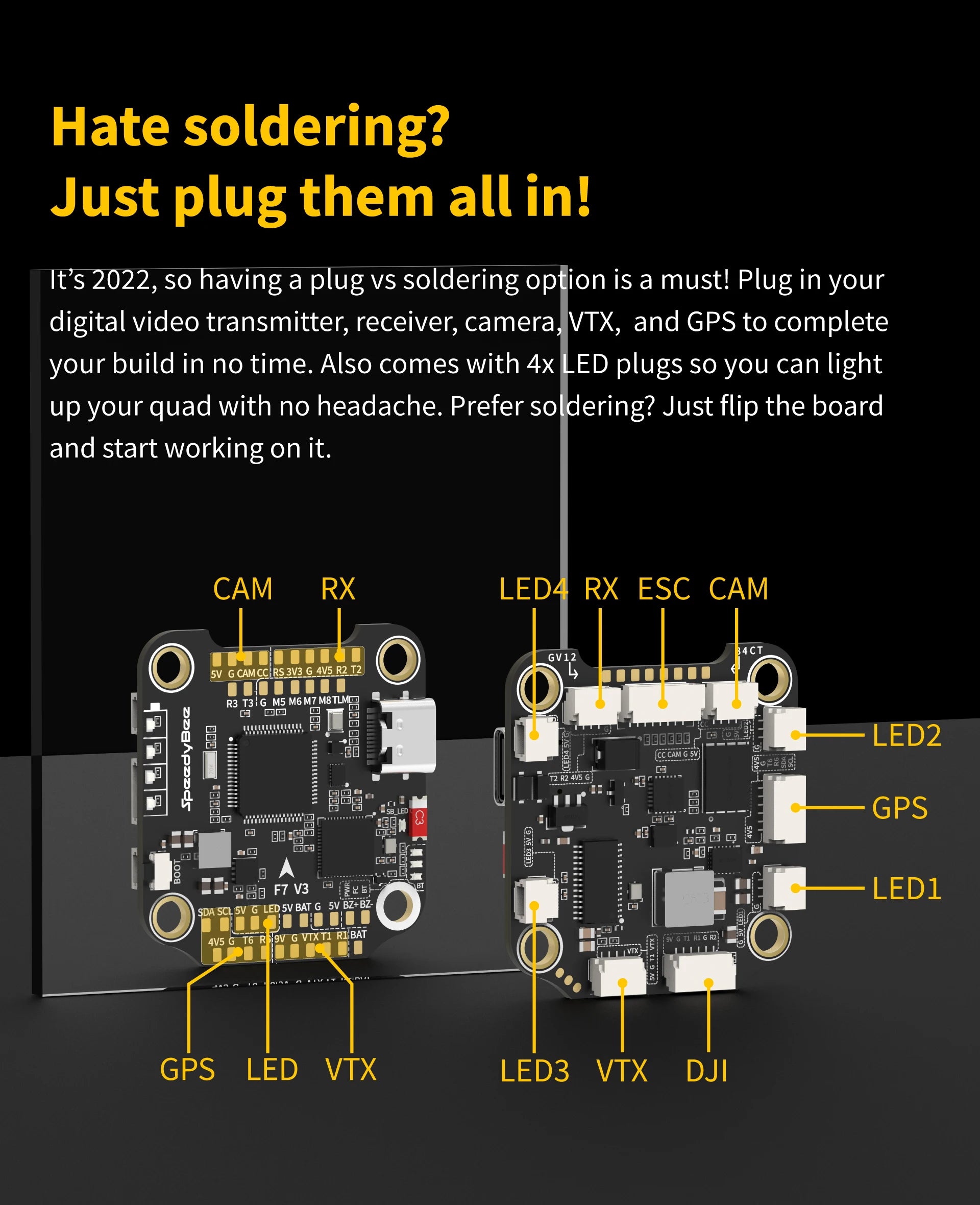 RunCam SpeedyBee F7 V3 BL32 50A 30x30 Stack iNAV Betaflight Emuflight Wireless Firmware Flasher Black Data Analyze 14 RunCam SpeedyBee F7 V3 BL32 50A 30x30 Stack, for all product quality problems that meet the after-sales terms, we can send you new