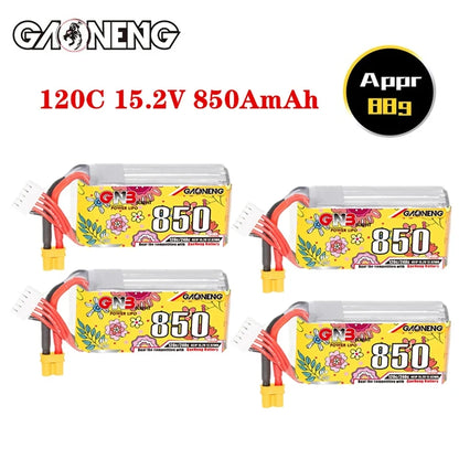 GNB 4S HV 15.2V 850mAh LiPo Drone Battery With XT30