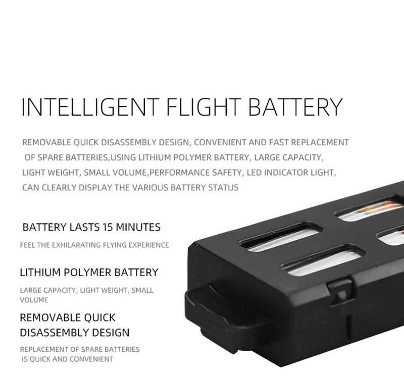 SY61 Rc Helicopter, INTELLIGENT FLIGHT BATTERY REMOVABLE QUICK 