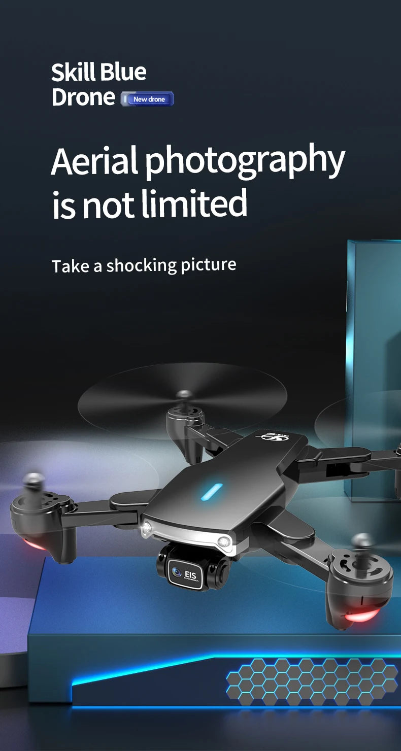 S169 Drone, skill blue drone new drone aerial photography is not limited take a shocking