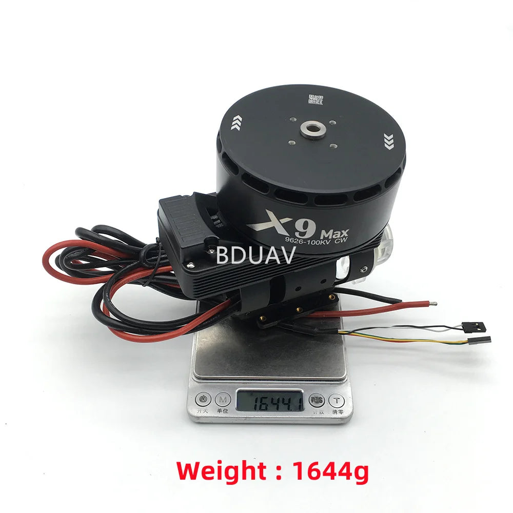 Hobbywing X9 MAX Power system - 9626 100KV motor, Hobbywing X9 MAX Power system, multiple protection functions improve system reliability . x9max power system can output real-time