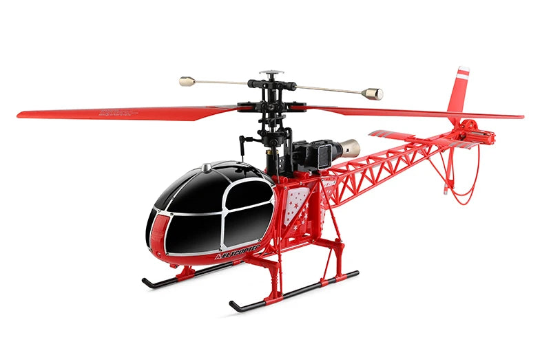 Wltoys XK V915-A RC Helicopter, this cool plane is a good choice for picking a Christmas or birthday gift .