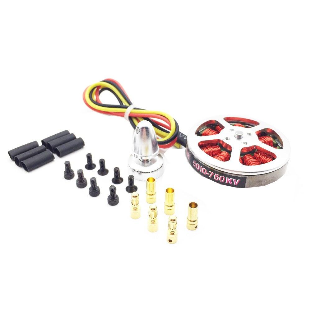 High-quality5010 360KV/750KV High Torque Brushless Motors For DIY 550mm 680mm 850mm MultiCopter QuadCopter Multi-axis aircraft - RCDrone