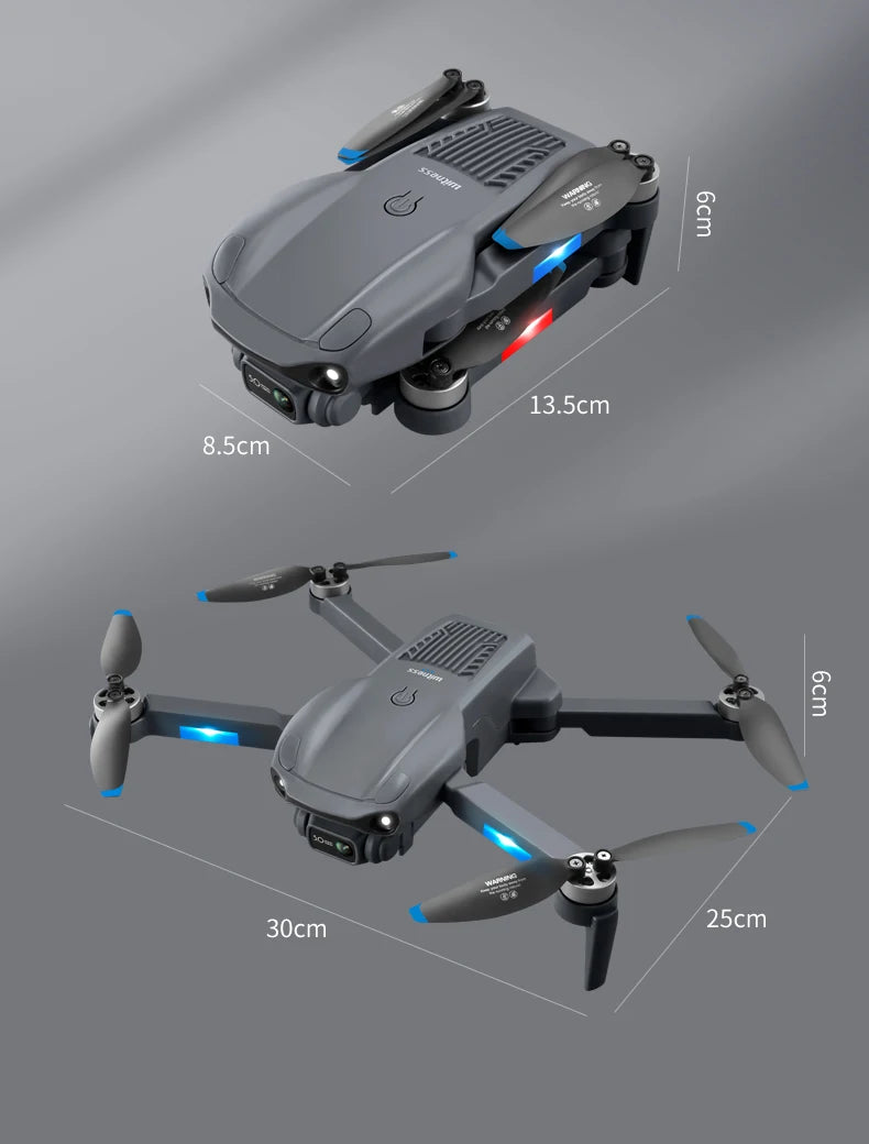 F12 GPS Drone, low power and signal loss will automatically return to home . one-key takeoff on remote