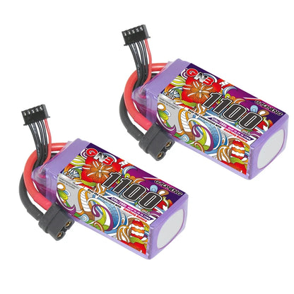 GAONENG GNB 4S HV 15.2V 1100mAh 120C Lipo Battery For FPV Racing Drone