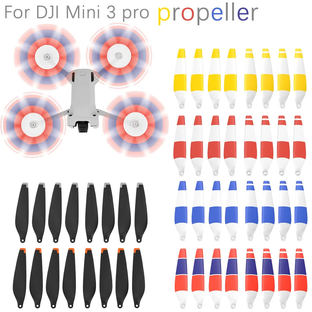 Hélices de remplacement pour DJI Mini 3 Pro / DJI Mini 4 Pro