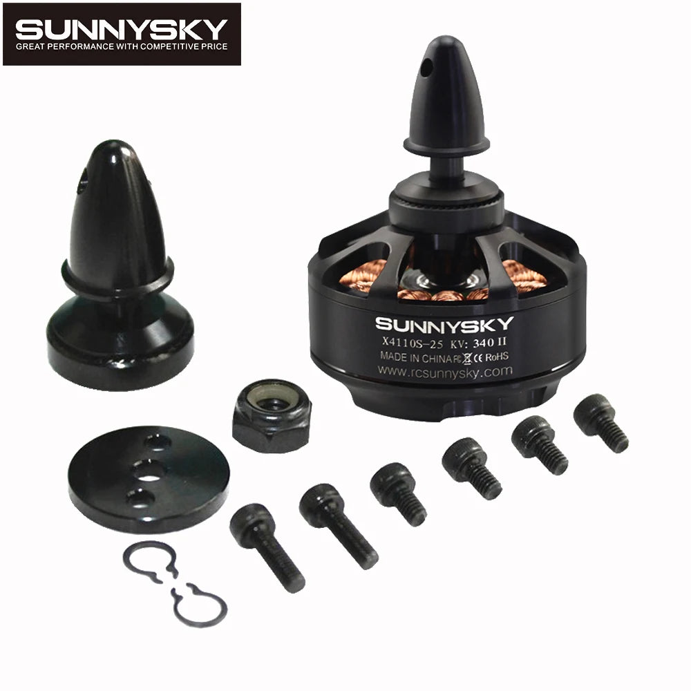 1/2/4PCS Sunnysky X4110S 340KV 400KV 460KV 580KV 680KV 4S-6S Brushless Motor For RC Multicopter Quadcopter Aerobatic 3D Airplane 14 SUNNYSKY GREAT PERFORMANCE With COMPETITIVE PRICE SU