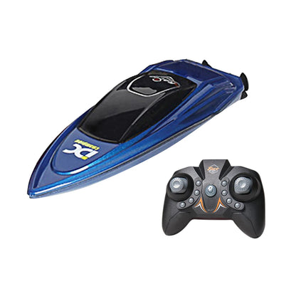 Waterproof 2.4GHz Mini RC Boat 805, Dual‑Speed, 3.7V 100mAh, 15m Range for Bathtub/Pool, Blue/Red/Green