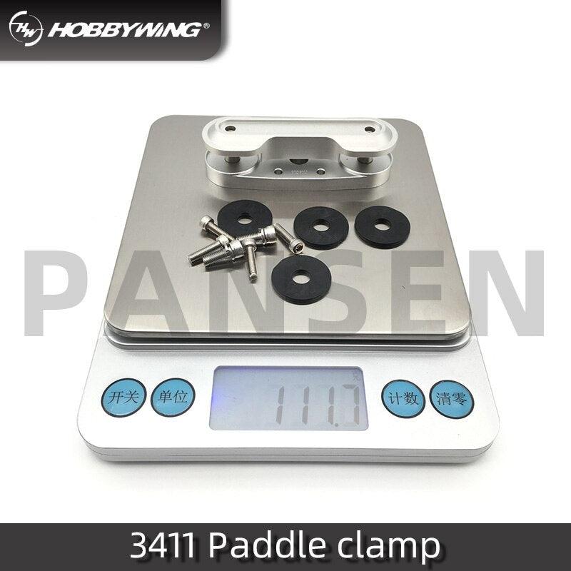 Hobbywing Clamp, Hobbywing Propeller Clamp for X6-X11 motors with 2388, 3090, or 3411 propellers in CW/CCW directions.