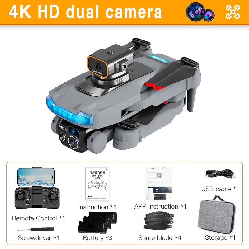 P15 Drone, 4K HD dual camera 452743 WPTA USB cable *