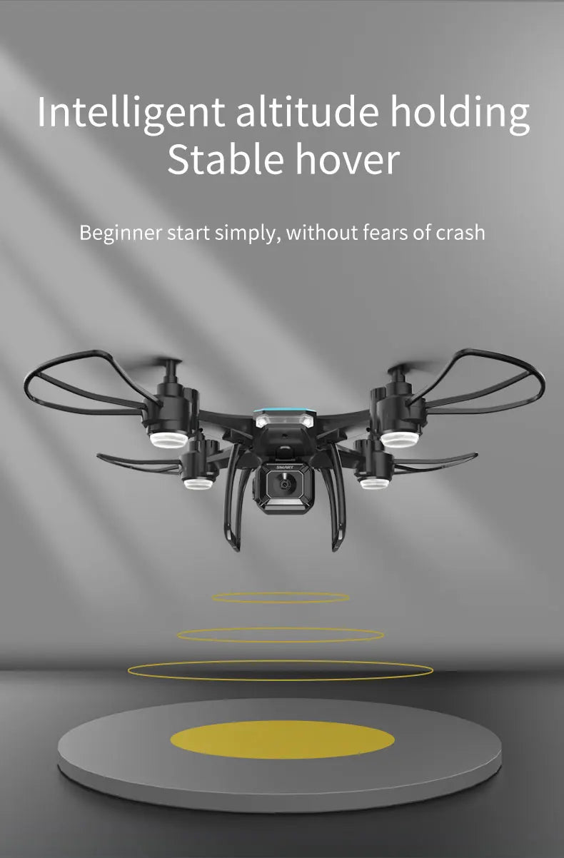 JJRC H108 DIY Assembly RC Drone, intelligent altitude holding stable hover beginner start simply, without fears of crash