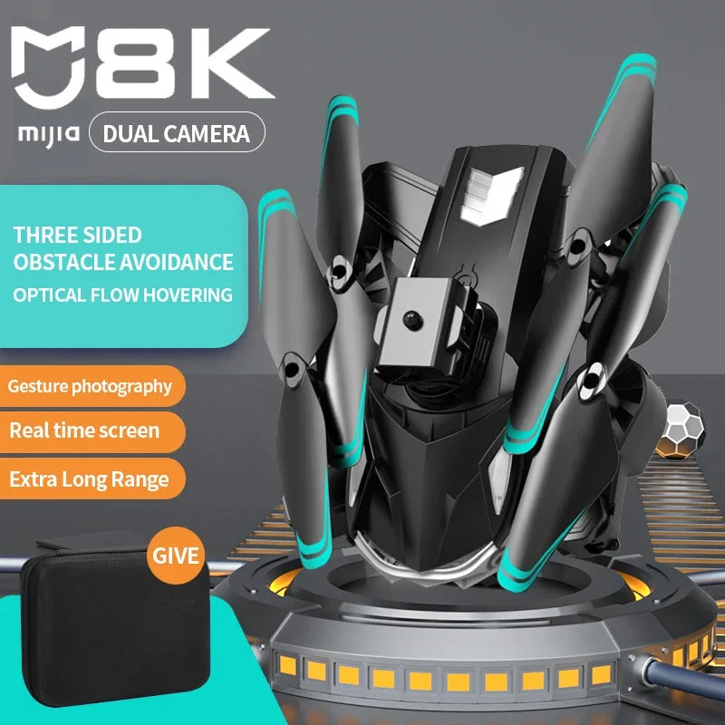 109L Drone - 8K 5G GPS Profesional HD Aerial Photography Dual-Camera Omnidirectional Obstacle Avoidance Quadrotor Drone 14 109L Drone, 68k mijia dual camera three sided obstacle avoid