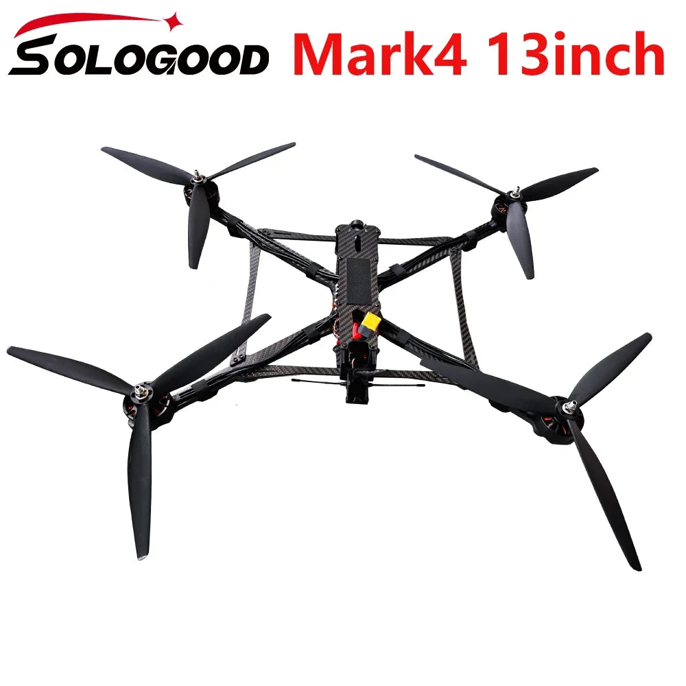 SoloGood MARK4 V3 Pro 13inch FPV Drone - Axisflying Argus F722 80A Stack 8S 4312 508KV Brushless Motor RunCam Phoenix2 SPV3