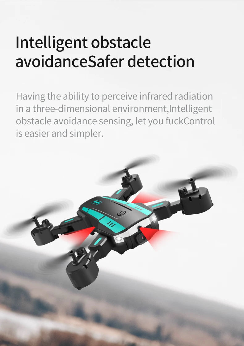 T6 Drone, intelligent obstacle avoidanceSensing infrared radiation in a three-dimensional