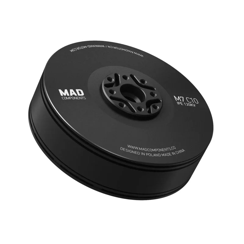 MAD M7C10 V3 Drone Motor, Mad Components' M7C10 V3 drone motor for endurance flights with high efficiency options.