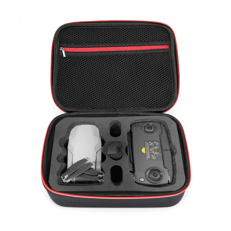 Carrying Case for DJI Mavic Mini 1/SE Storage Bag Shockproof Travel Protector Portable Handbag Suitcase hardshell Box Accessory 9 two-way zipper design, suitable for outdoor, durable and not rusty,