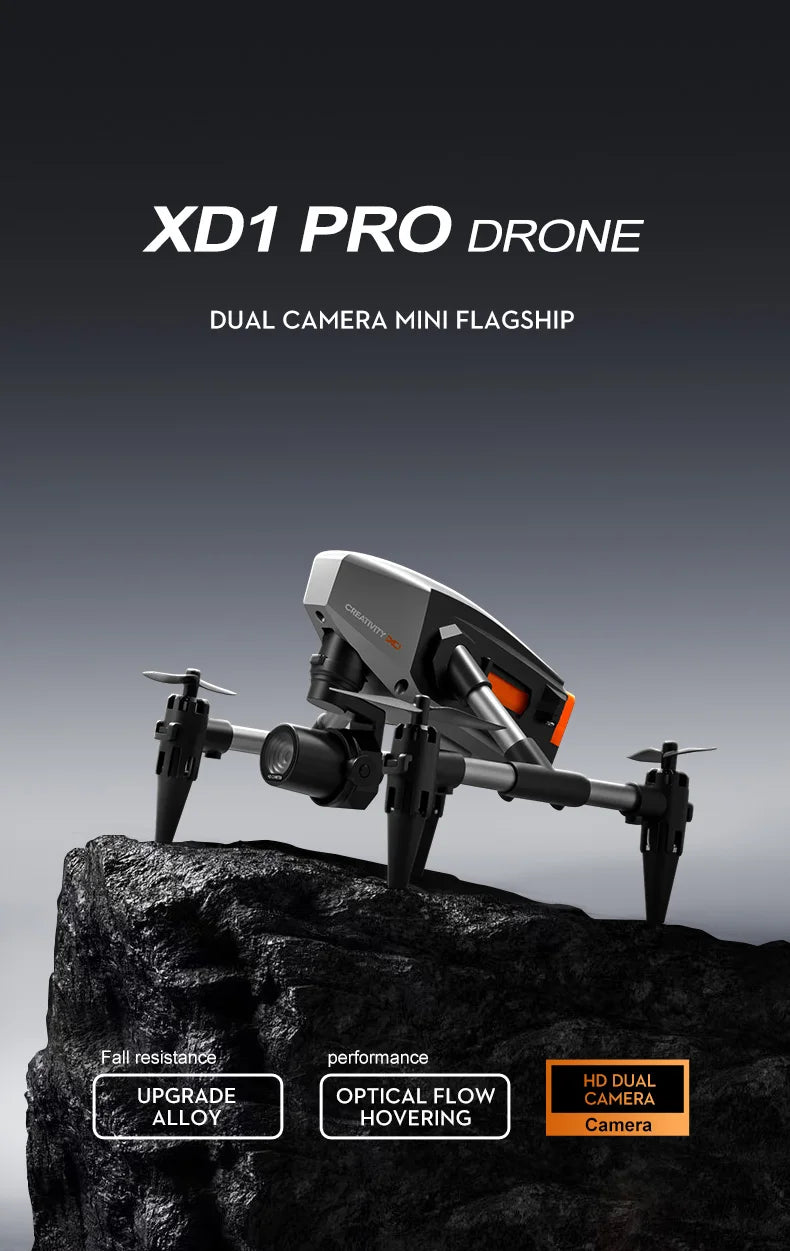 XD1 Mini Drone, XD1 PRO DRONE DUAL CAMERA MINI FLAGSHIP Fall