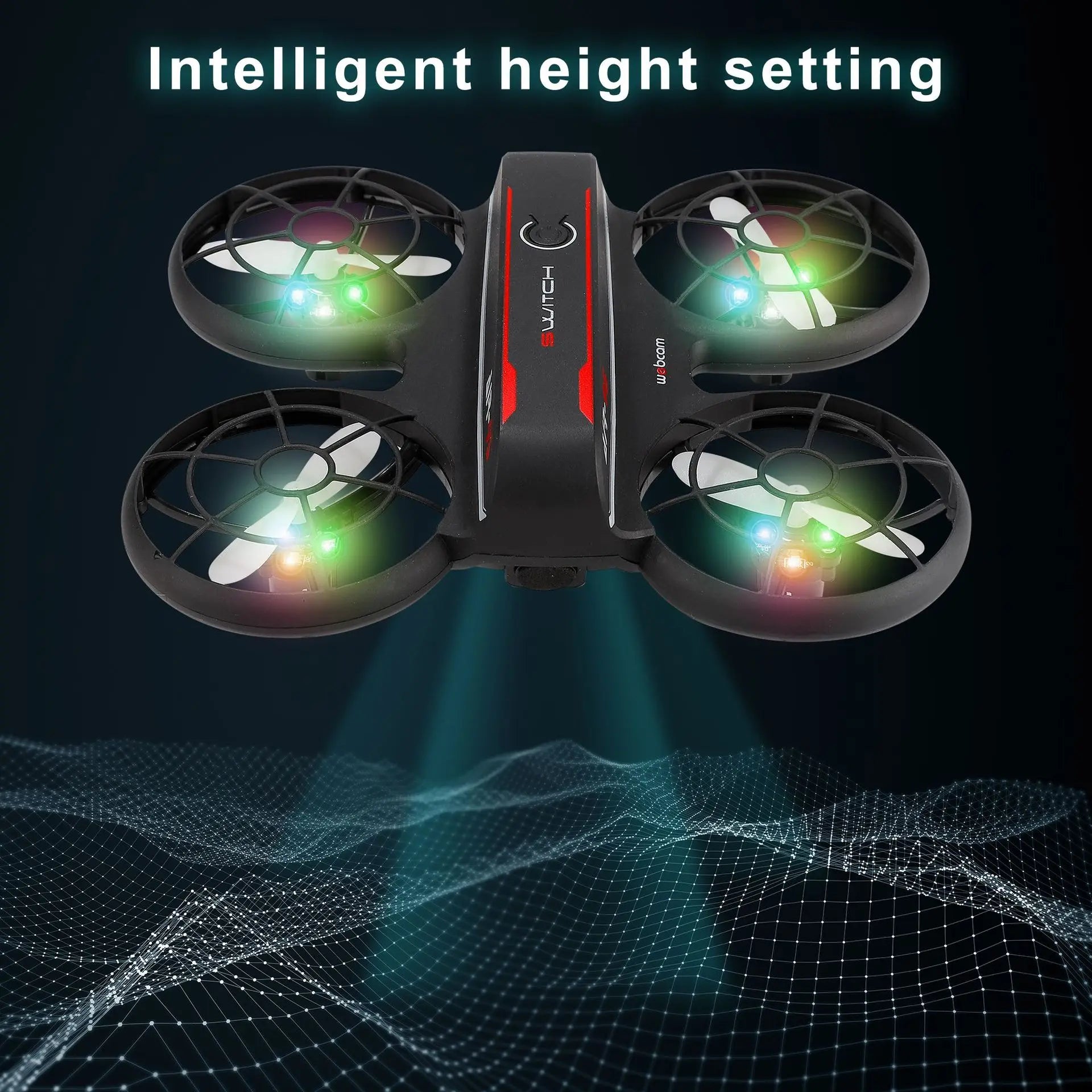 Mini UFO Drone - Rc Drone 8K Camera HD Mini Ufo wifi FPV Drones Remote Control Helicopter Dron Quadcopter Rc Plane Airplane Toy for Children Gift 26 Mini UFO Drone, mini ufo drone features: self-contained altitude