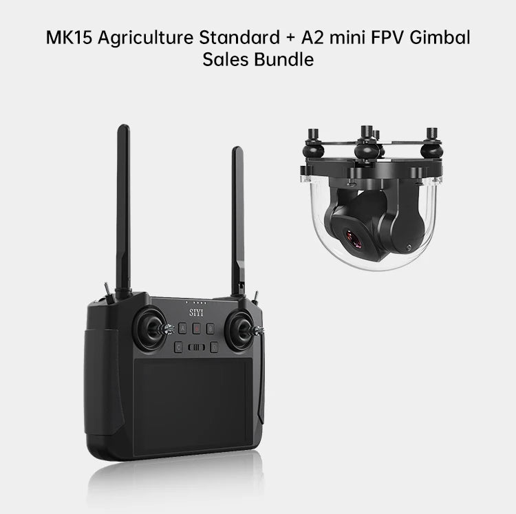 SIYI A2 Mini Ultra Wide Angle FPV Gimbal - Single Axis Tilt with160 Degree FOV 1080p Starlight Camera Sensor IP67 Waterproof 15 SIYI A2 Mini Ultra Wide Angle FPV Gimbal, Agriculture Standard + A2 mini FPV Gimbal Sales Bundle SIYT