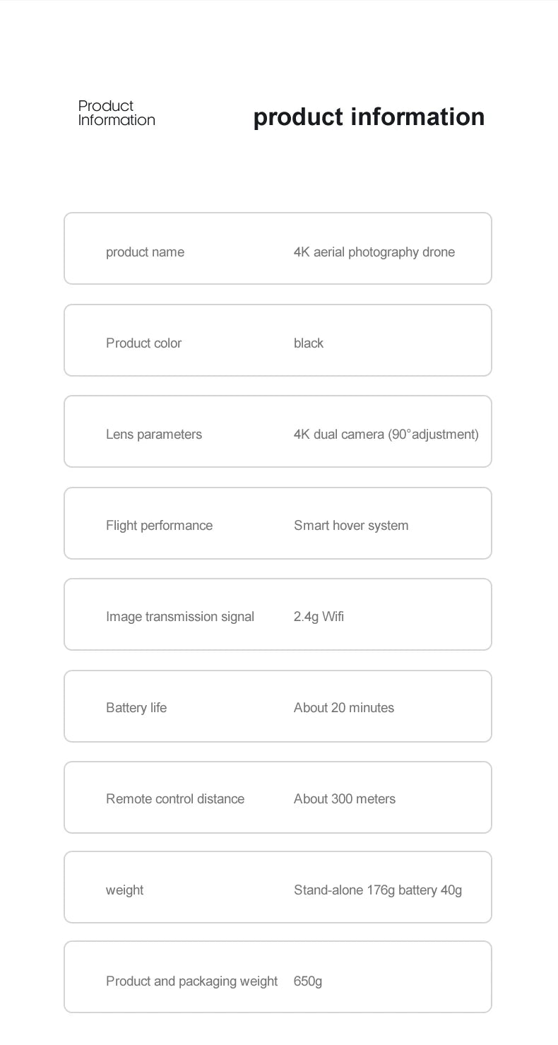 S8000 Drone - 2024 NEW Drone 4K HD Dual Lens With Optical Flow Obstacle Avoidance Photography Helicopter RC Mini Plane Toys Battery 22 S8000 Drone, drone flight performance smart hover system image transmission signal 2.4g wifi battery