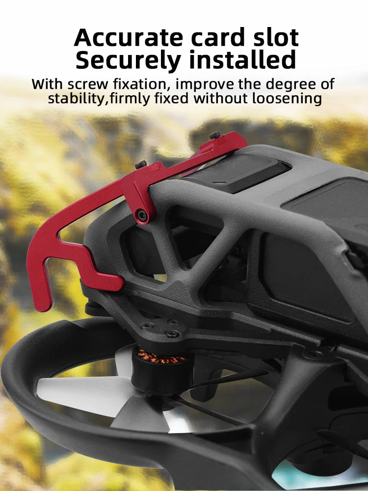 Avata Goggles 2 Eye Mask, Accurate card slot Securely installed With screw fixation, improve the degree of stability,