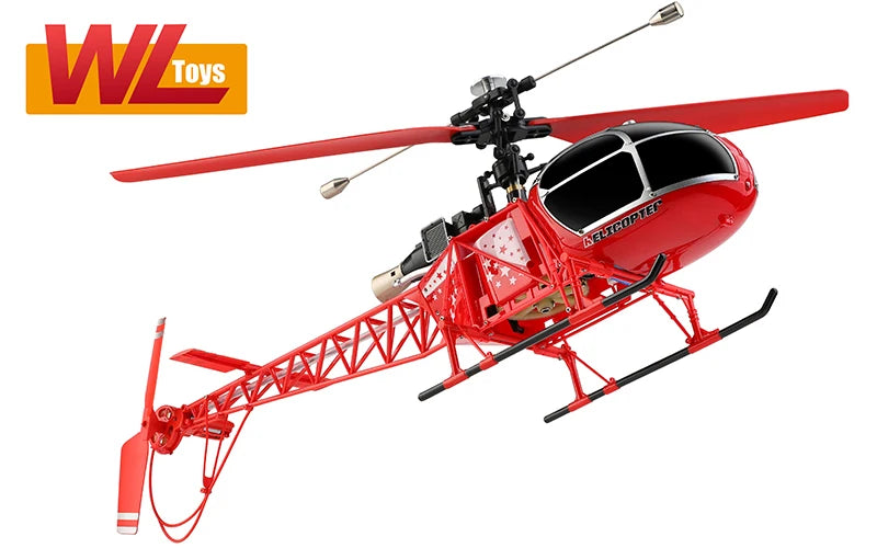 Wltoys V915-A RC Helicopter, intelligent height setting function can accurately lock the flight height . so that the aircraft is in 