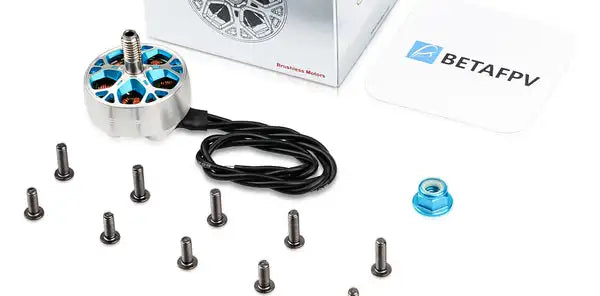 BETAFPV Snow 2306 Brushless Motors 1860KV/2500KV 12 FPV brushless motor features a high-strength TC4 Titan