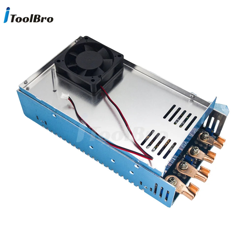 2000W 100A CC CV Power Supply DC-DC Step Up Boost Converter Adjustable High Current Charging Voltage Regulator Module 12V 24V