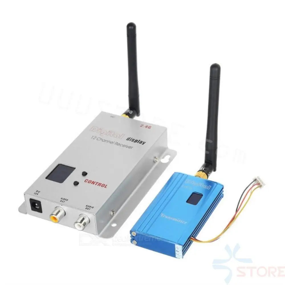 2.4G 1W 12CH VTX, 2.4GHz Receiver sensitivity: -85dBm Video Input Level: