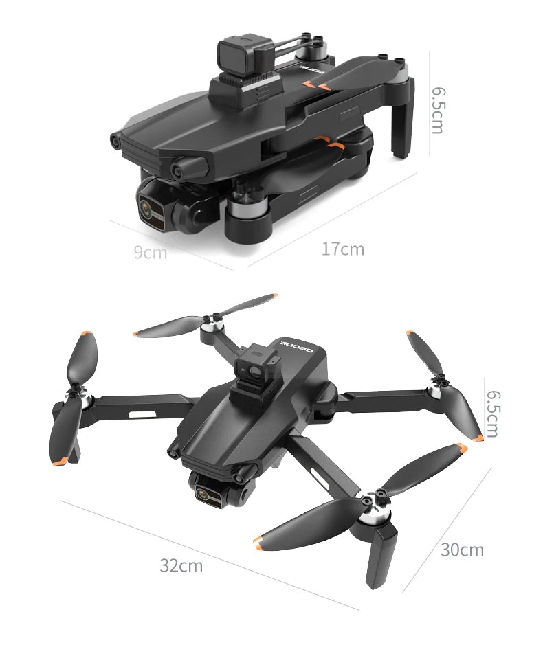 M218 Drone - 8K HD 3 Axis Gimbal 360°