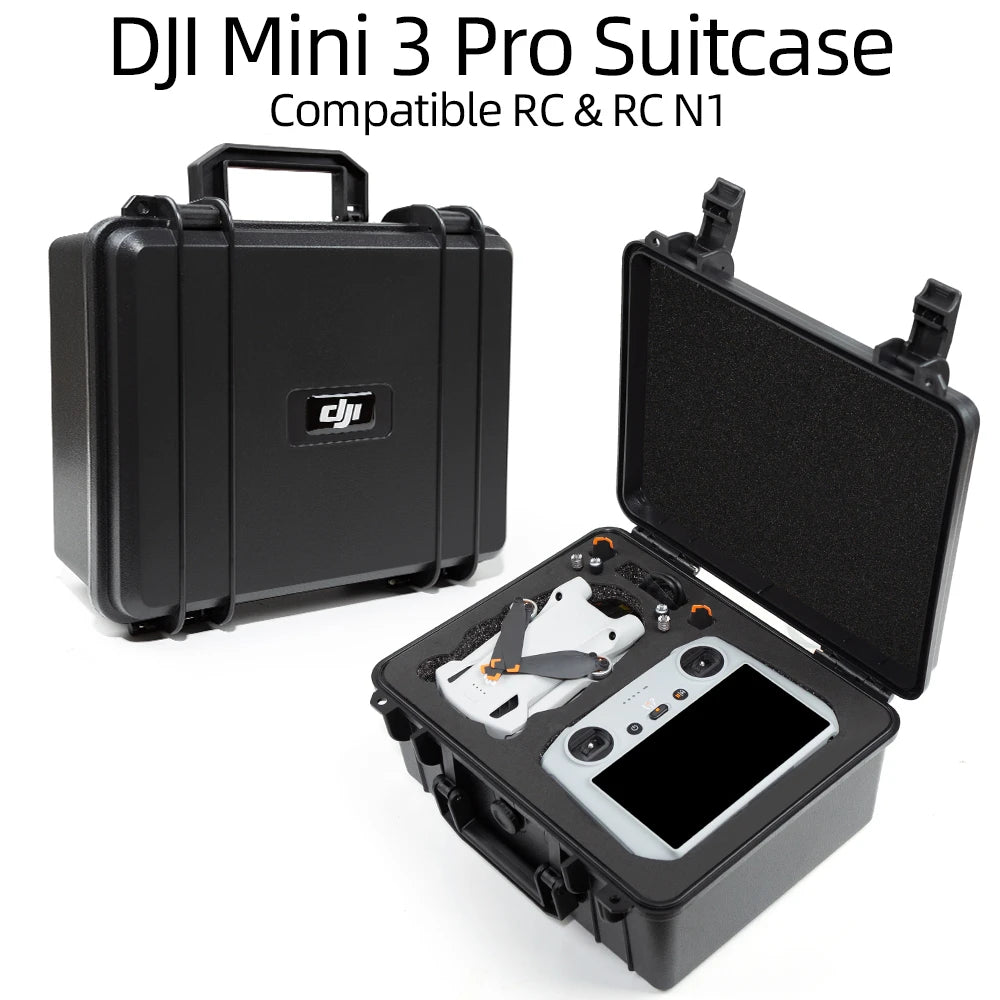 Mini 3 PRO Portable Suitcase Hard Case - Explosion Proof Bag Anti-Collision Waterproof Handbag for DJI Mini 3 Pro Accessories 23 Mini 3 PRO Portable Suitcase Hard Case SPECIFICATIONS Brand Name :