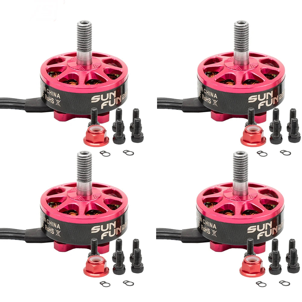 DYS SUN FUN 2306 brushless motor, ideal for RC FPV racing drones and quadcopters, offers high performance and efficiency.