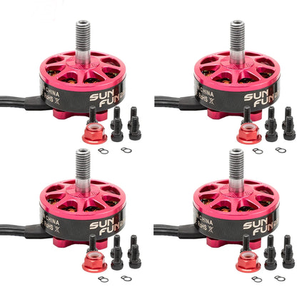 DYS SUN FUN 2306 brushless motor, ideal for RC FPV racing drones and quadcopters, offers high performance and efficiency.