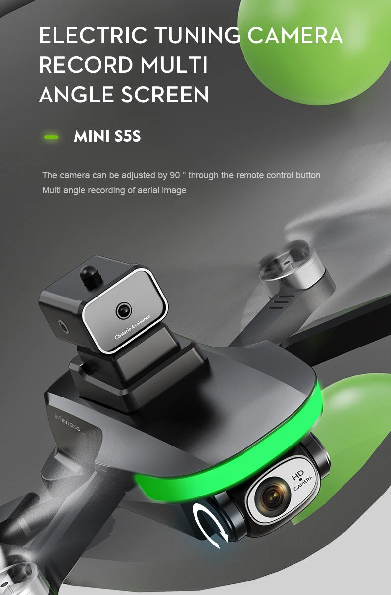 S5S Drone, electric tuning camera record multi angle screen mini sss the camera