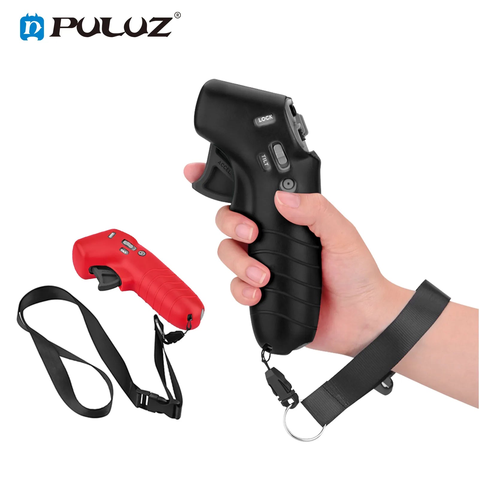 PULUZ Silicone Sleeve Cover For DJI RC Motion 2/DJI Avata/FPV Rocker Protective Skin Case & Neck Strap Accessories