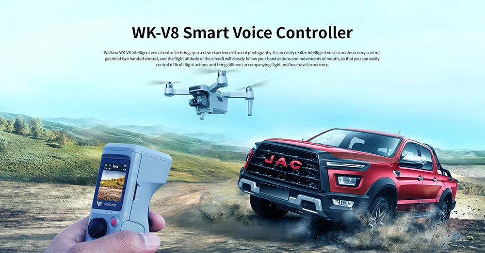 Walkera T210 Drone, Walkera %-V8 Smart Voice Controller brings you expellence cf