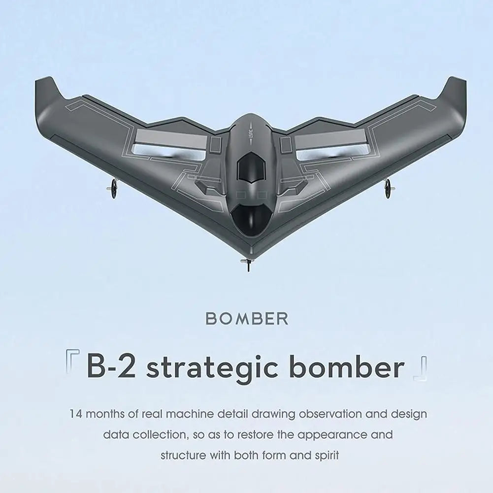 B2 RC Airplane, BOMBER B-2 strategic bomber needs to restore appearance and structure with both form and spirit