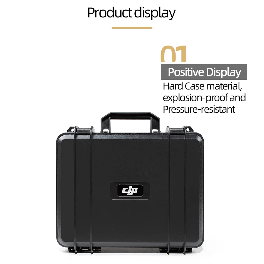 Mini 3 PRO Portable Suitcase Hard Case, Productdisplay 01 Positive Display _ Hard Case material explosion-proof and Pressure-