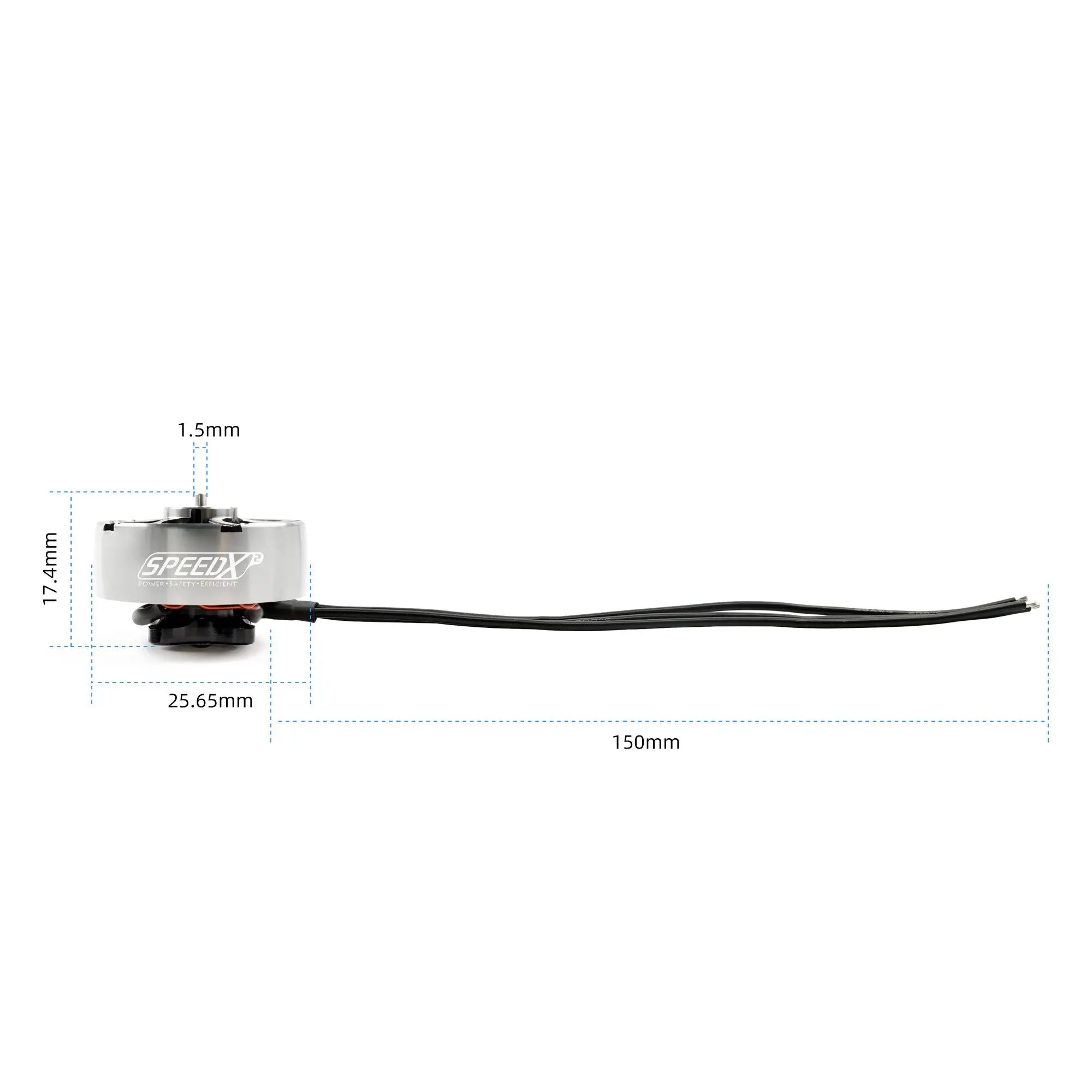 GEPRC SPEEDX2 0803 Brushless Motor, 1.Smm 1 E GPPEEDY F EfficiGNT 25.65mm