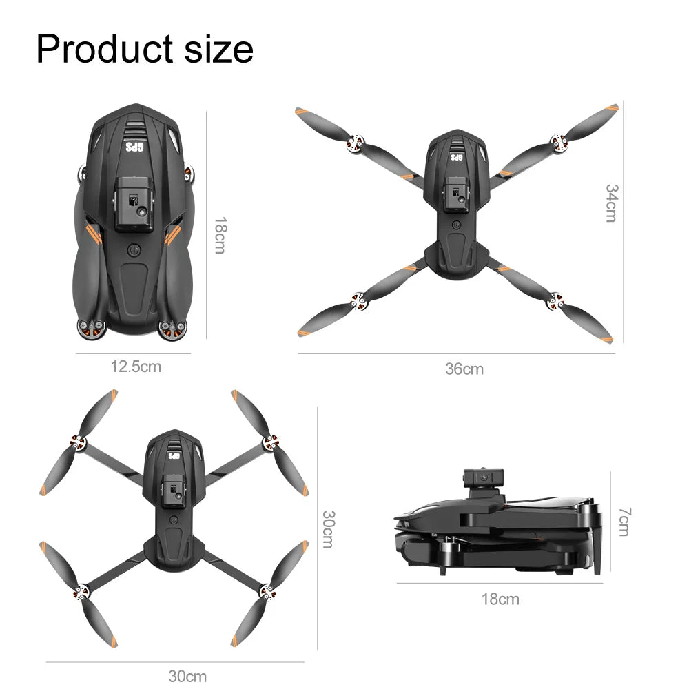 V168 Pro Max GPS Drone