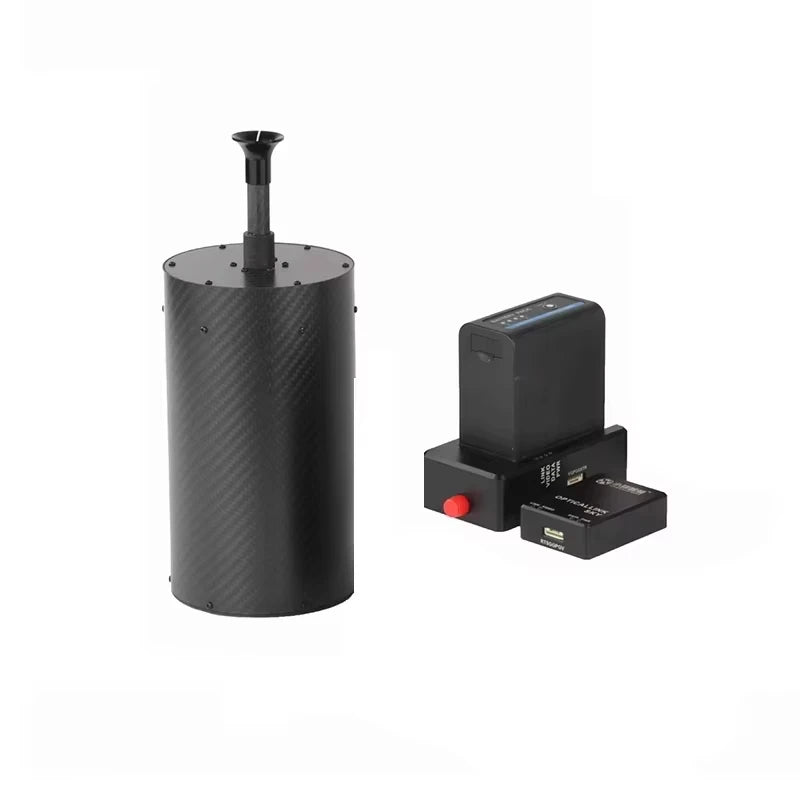 FPV Drone Optical Fiber Image Data Transmission System – OpticalLink SKY/GBD Ground Receiver, Airborne Fiber 0–20km