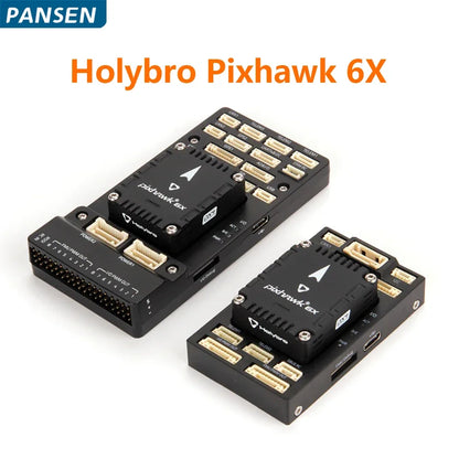 Holybro Pixhawk 6X autopilot module for RC multirotors.