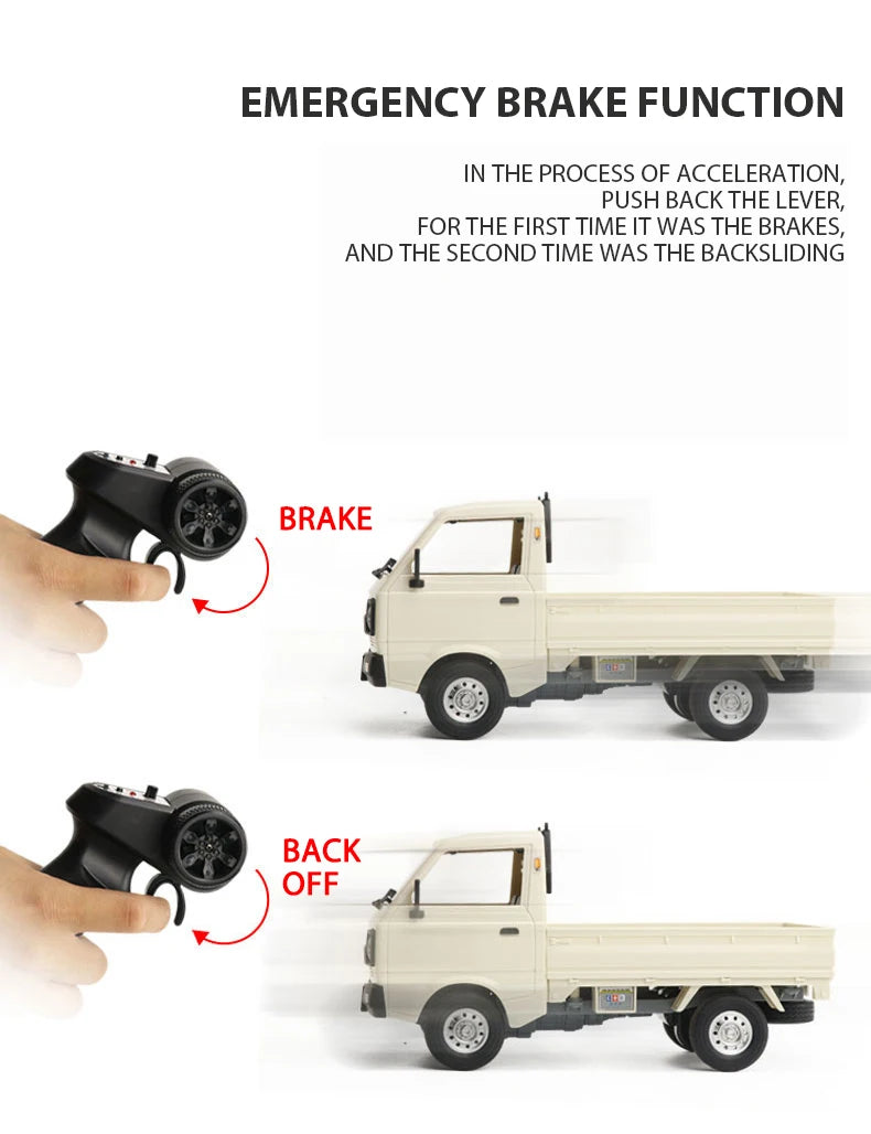 WPL D12 1:10 / 1:16 RC CAR, WPL D12 1:10 / 1:1