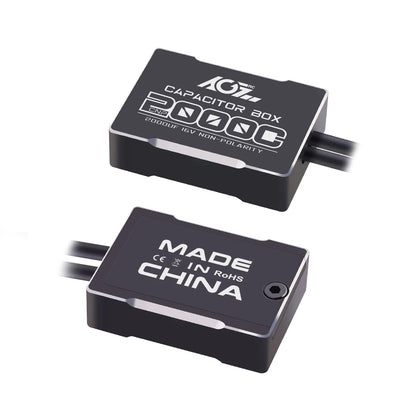 AGFRC CNP2000C 16V 2000uF Aluminum Case Non Polarity Low Impedance Mini Capacitor Box For Mini Scale Car Touring Car Drifter