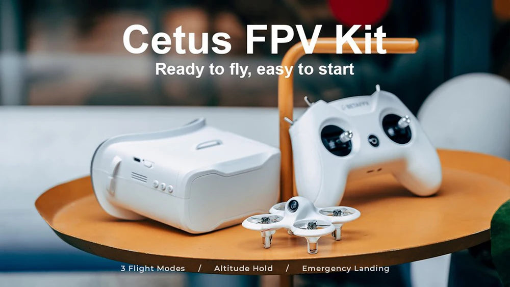 Cetus FPV Kit Ready to fly; easy to start 3 Flight Modes Altitude