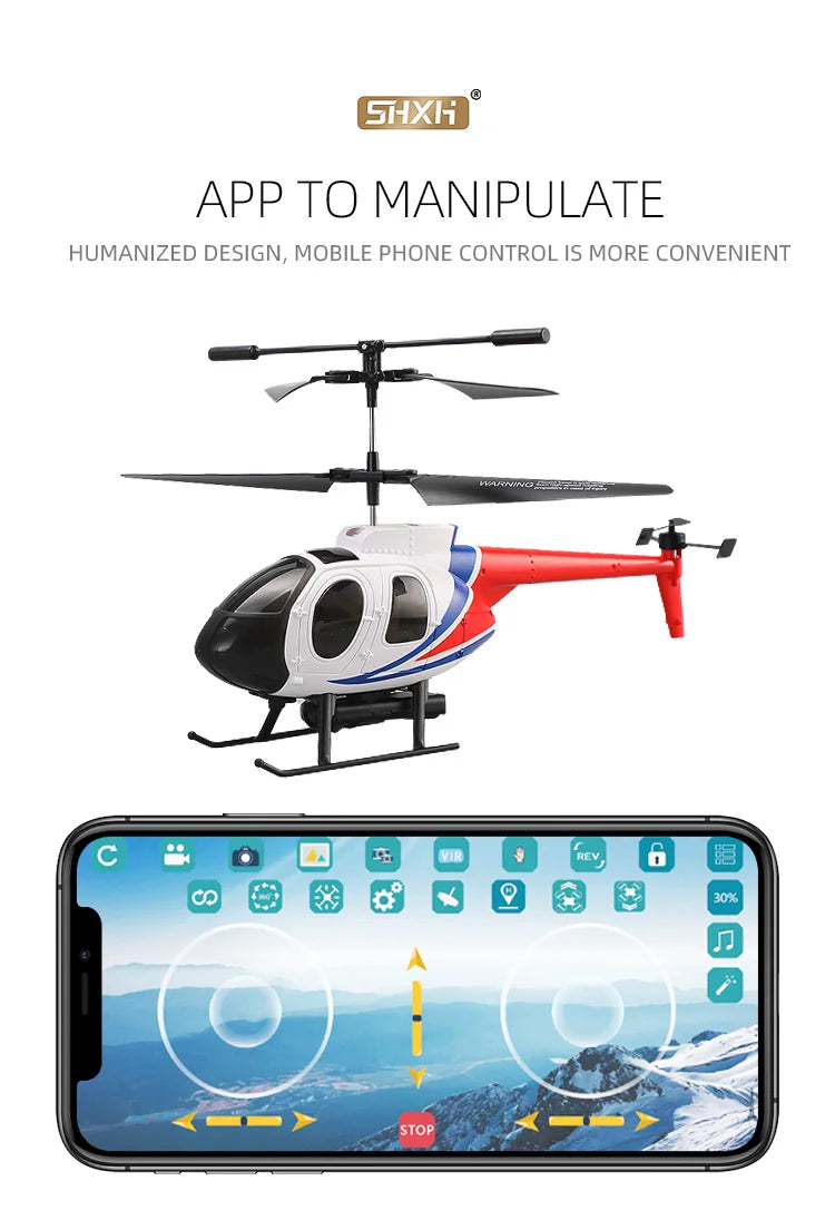 SY06  RC Helicopter, Si4Xli APP TO MANIPULATE HUMANIZED DESIGN