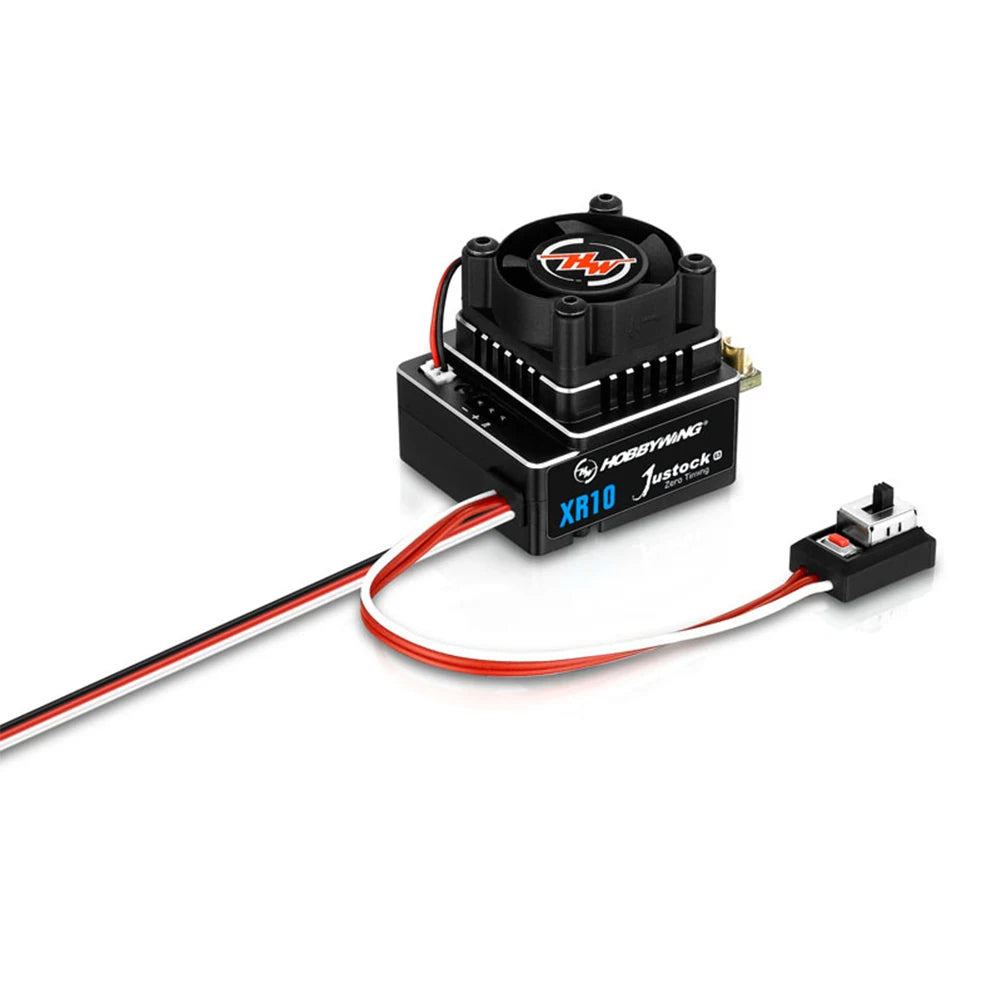 HOBBYWING XERUN XR10 JUSTOCK G3 60A ESC, Supports firmware upgrade of ESC (Multi-function LCD program box or OTA Programmer