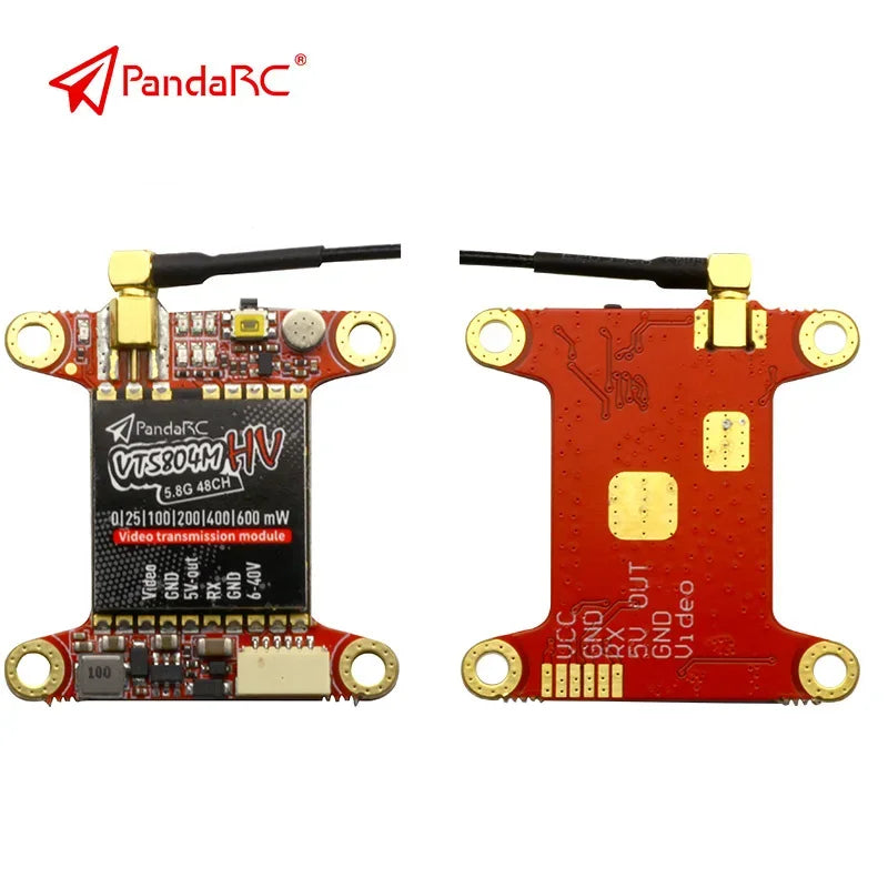 PandaRC VT5804M V2 VT5804 HV MAX VTX, Frequency lock fast, boot does not interfere with companions